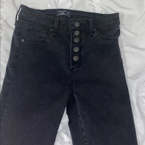 high rise skinny jeans